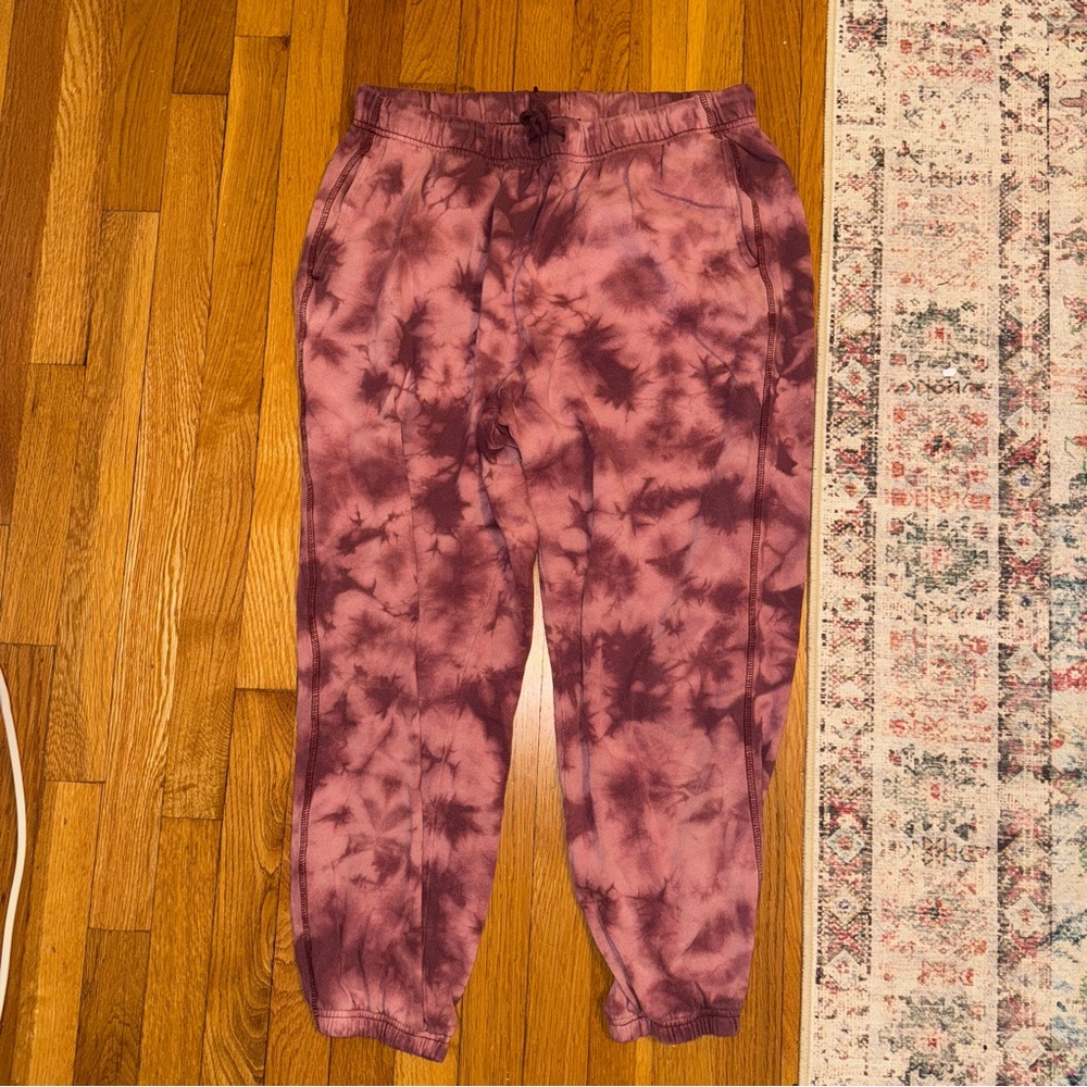 Old Navy Pink Tie-Dye Joggers